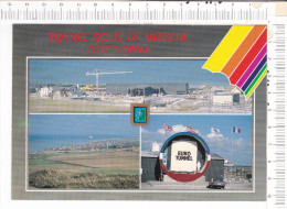 SANGATTE   -  Tunnel Sous La Manche -  3  Vues - Sangatte