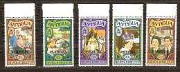 Antigua & Barbuda 1977 Yvertn° 308-12 *** MNH Cote 13,50 Euro Surchargés Barbuda - Barbuda (...-1981)