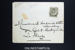 Belgium: Letter OBP 59  To The Hague Holland 1898 - 1893-1900 Schmaler Bart