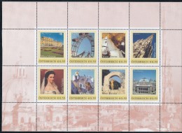 1311f: Personalisierte Briefmarken Aus Österreich "Vienna"- Kleinbogen ** - Personalisierte Briefmarken