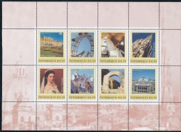 1311f: Personalisierte Briefmarken Aus Österreich "Vienna"- Kleinbogen ** - Francobolli Personalizzati
