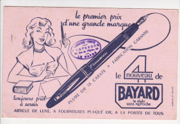 Buvard BAYARD 4 Stylo Plume Sans Reproche Librairie LAVERGNE Le Havre - Papeterie