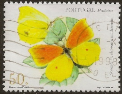 Portugal - 1998 Butterflies - Gebruikt