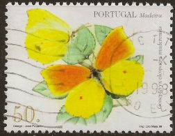 Portugal - 1998 Butterflies - Used Stamps