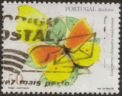 Portugal - 1998 Butterflies - Used Stamps
