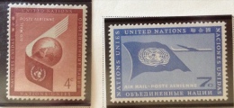 United Nations New York MNH** 1957 Mi # 59/61 Short Set - Ungebraucht