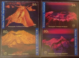United Nations New York MNH** 2002 Mi # 896/899 - Unused Stamps