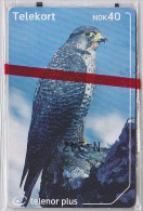 TC Puce NEUVE NSB NORVEGE - ANIMAL - OISEAU - FAUCON - HAWK Raptor BIRD NORWAY MINT IN BLISTER Phonecard Eagle  - 3865 - Noorwegen