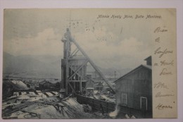 Cpa Minnie Healy Mine , Butte Montana 1906 - Très Rare - AT01 - Butte