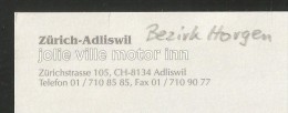 ZÜRICH Adliswil Horgen JOLIE VILLE MOTOR INN - Adliswil