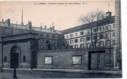 -  CPA - 75 - PARIS - Institut National Des Sourds Muets - 840 - Gezondheid, Ziekenhuizen