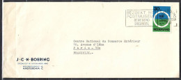 PAYS BAS Lettre   Le 14 VIII 1963  Timbre  SEUL Sur LETTRE  Centenaire De La 1ere Conference Postale Int  De PARIS - Lettres & Documents