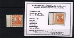 D.R.99b,links Dgz,xx,Befund,Mi.300,- - Neufs