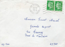 MARIANNE DE CHEFFER - 16/9/1974: Affranchissement Au Tarif "LSINU 0,60F" - 1967-1970 Marianna Di Cheffer