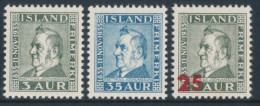 ICELAND/ISLAND 1935-1941, Matthías Jochumsson Icelandic Poet, Playwright, And Translator** - Unused Stamps