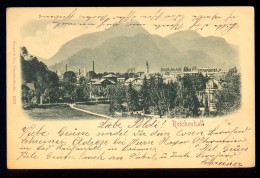 Reichenhall / Stengel 1353 / Year 1899 / Old Postcard Circulated - Bad Reichenhall