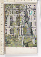 PO0764D# NEW YORK - INDIPENDENCE MONUMENT - TRINITY CHURCH YARD  No VG - Chiese