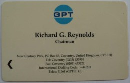 UK - GPT - Business Demo - Richard Reynolds - 1PRRA - GPT024 - Used - [ 4] Mercury Communications & Paytelco