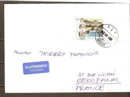 HONGRIE  -  2011    Belle Lettre De Monor Pour Epinal  ( Vosges ) - Cartas & Documentos
