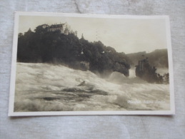 Suisse  - SH -Rheinfall -Schaffhausen Schloss Laufen   RPPC PU 1920's    D127516 - Sonstige & Ohne Zuordnung