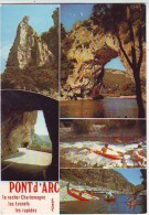 07. VALLON PONT D'ARC . LES GORGES DE L'ARDECHE VERS LE PONT D'ARC. Editions CELLARD - Vallon Pont D'Arc