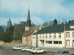 COURTALAIN MAISON DE RETRAITE EGLISE CHATEAU VOITURES RENAULT 16 SIMCA TBE - Courtalain