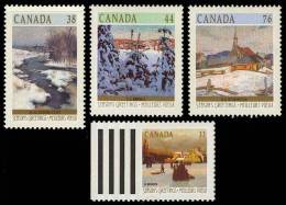 Canada (Scott No.1256-59 - Noël / 1989 / Christmas) [**] - Gebraucht