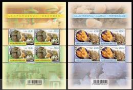 HUNGARY-2013. Set Of 3 DIMENSIONAL Sheets(Museums) With Special Glasses MNH! - Neufs