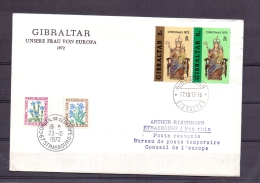 Gibraltar - Christmas 1972 - Session De L'assemblé Consultative Du Cinseil De L'Europe - 23/10/72  (RM7653) - EU-Organe