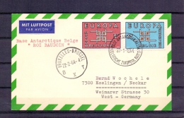 België - Koning Boudewijn Basis -  Belgische Antarctische Expeditie -  23/1/64  (RM7975) - Antarctische Expedities