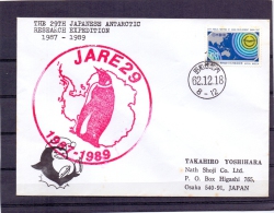 Japan - The 29th Japanese Antarctic Research Expedition  1987-89   (RM7994) - Antarctische Expedities