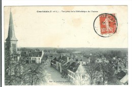 COURTALAIN - Vue Prise De La Bibliothèque Du Château - Courtalain