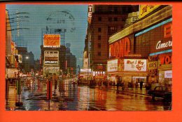 Times Square At Night - Crossroads Of The World ,new Yok City Année 1970 - Time Square