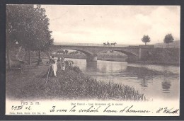ARS  S. M. - Der Kanal - Les Laveuses Et Le Canal - Ars Sur Moselle