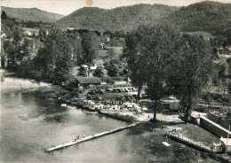 CPSM 38 CHARAVINES LES BAINS LA PLAGE BEAU SITE 1964 Grand Format 15 X 10,5 - Charavines