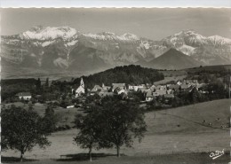 CPSM 38 CLELLES VUE GENERALE L OBIOU ET LE GRAND FERRAND  Grand Format 15 X 10,5 - Clelles