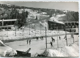 CPSM 38 CHAMROUSSE PATINOIRE ET LES PISTES DES GABOUREAUX 1962  Grand Format 15 X 10,5 - Chamrousse