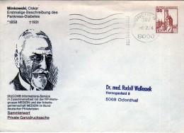 R 903   Sobre Entero Postal  Munchen 1984  Alemania Medicina, Pangreas Diabetes, - Briefomslagen - Gebruikt