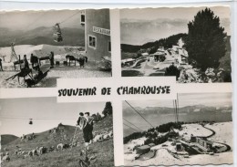 CPSM 38 SOUVENIR DE CHAMROUSSE MULTI VUES    Grand Format 15 X 10,5 - Chamrousse