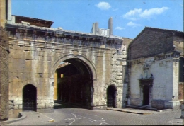 Fano - Arco Di Augusto E Chiesa Di San Michele - 26 - Formato Grande Viaggiata - Fano