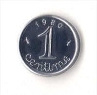 ** 1 CENT EPI 1980 FDC SOUS/VIDE D ORIGINE ** - 1 Centime