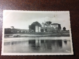 Environ D'ANSE Le Vieux Chateau De St Bernard Pris De La Saone - 1951 Timbrée - Anse