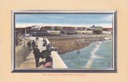 THE SANDS AND STONE PIER, RAMSGATE (coloured) - Tuck´s Post Card - Ramsgate