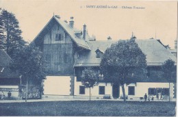 CPA - Saint André Le Gaz (38) - Château Fournier - Saint-André-le-Gaz