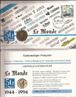 NOUVELLE-CALEDONIE - Enveloppe Commémorative "LE MONDE" Avec Médaille - Lettres & Documents