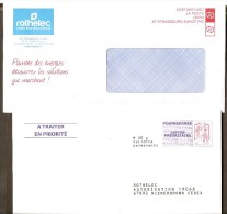 FRANCE    -      PAP  Réponse    -    ROTHELEC . 14P024  -    +  Enveloppe D'envoi Initial. - PAP : Antwoord /Ciappa-Kavena