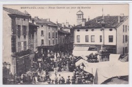 Montluel Place Carnot Un Jour De Marche - Montluel