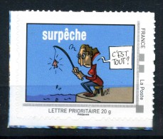 Surpéche .  Adhésif Neuf ** . Collector  "  SAUVONS LES OCEANS  " - Collectors