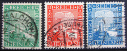 ALLEMAGNE                N° 365/367                OBLITERE - Used Stamps