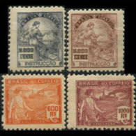 BRAZIL 1920 - Scott# 231-4 Navigation Etc. Set Of 4 LH (XB107) - Unused Stamps